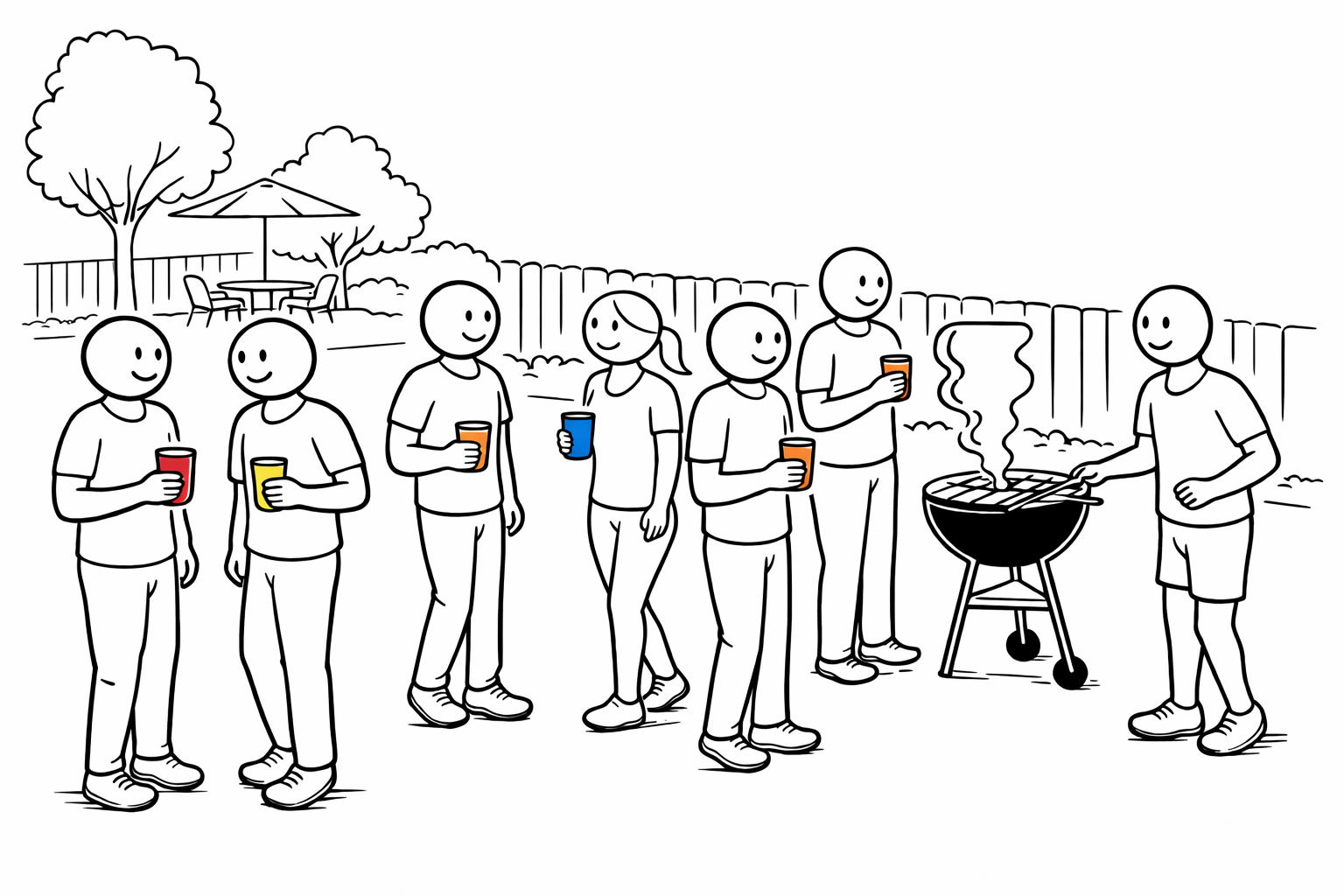 Host a backyard BBQ